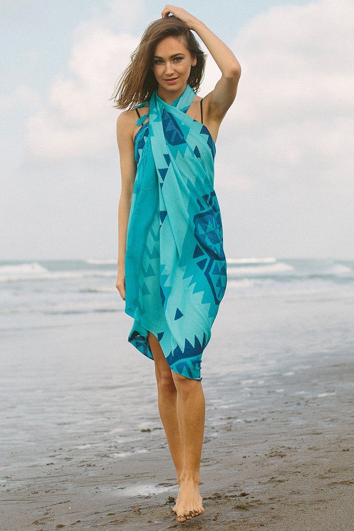 beach wrap dress